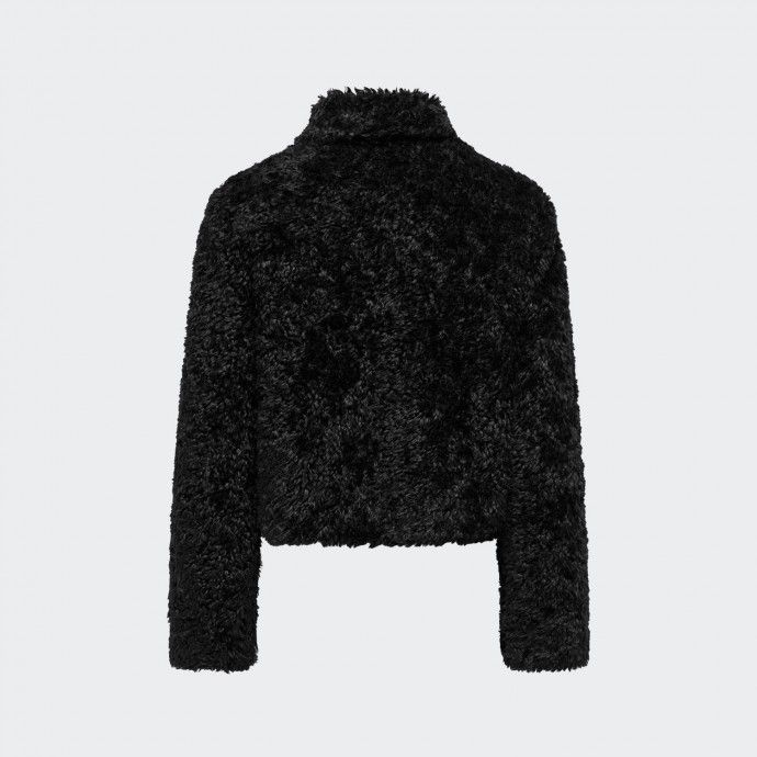 Manteau en Fourrure ONLGINNY Only Noir