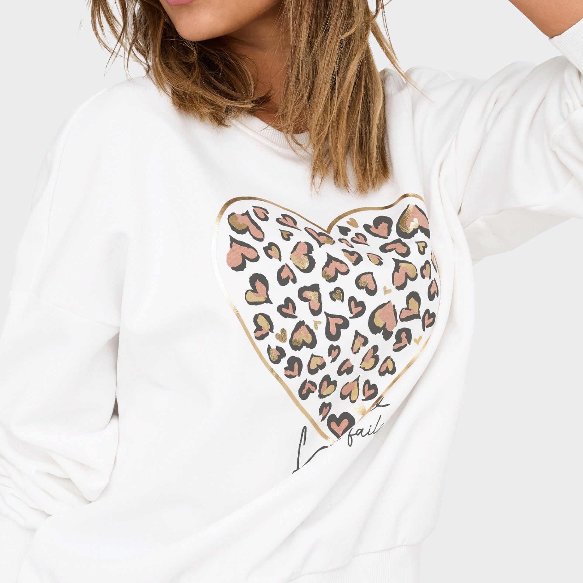 Sudadera con estampado frontal Only Tammie