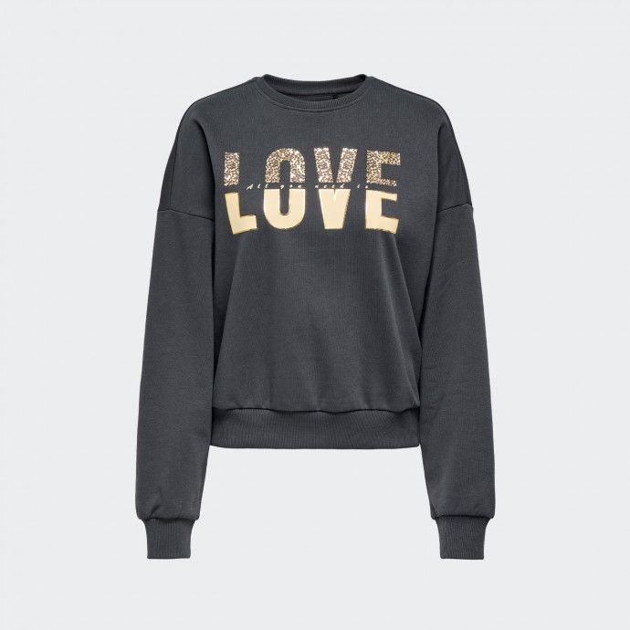 Sudadera de corte regular con estampado Only ONLTAMMIE