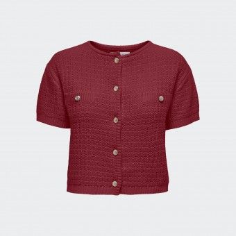 Chaqueta de punto de manga corta Only ONLKIEL