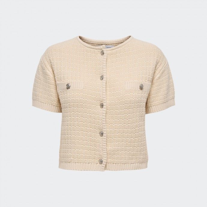 Chaqueta de punto de manga corta Only ONLKIEL