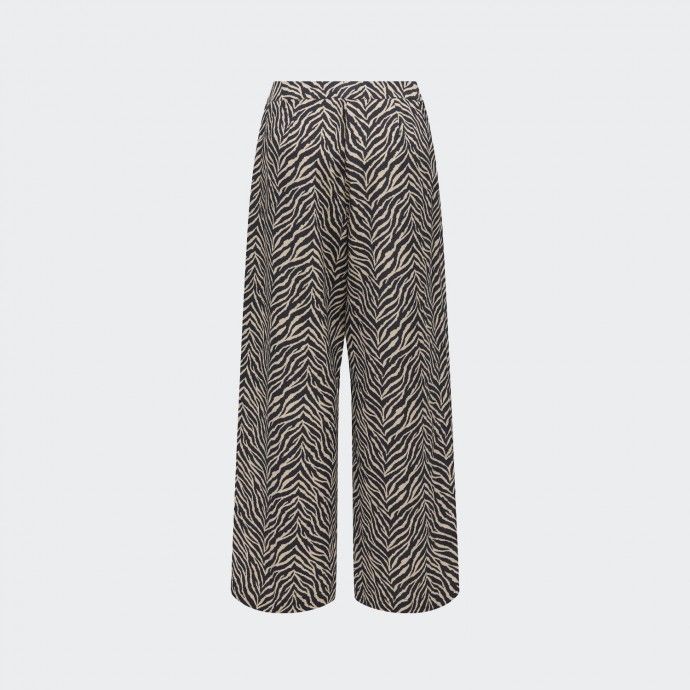 Pantalon � imprim� animalier Only Onlnova