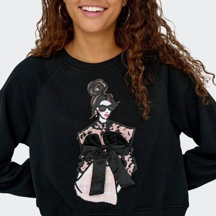 Sweatshirt ONLLABINET Only