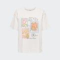 Camiseta Flower S/S Tee Box Jrs Only Onlmaya