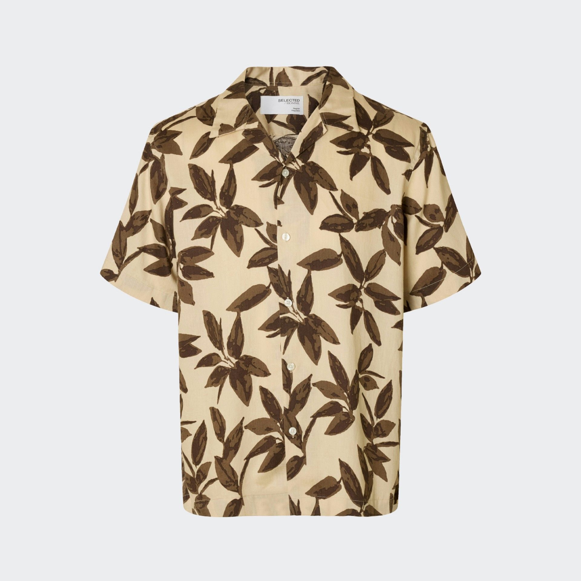 Camisa Selected Homme Slhregnoa Mix SS Resort