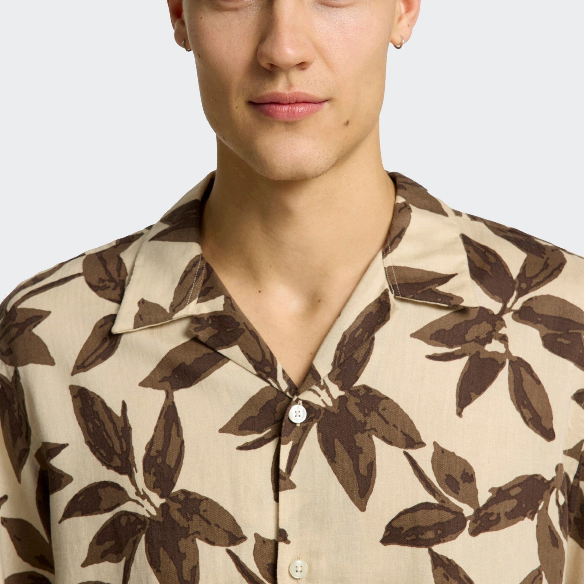 Selected Homme Slhregnoa Mix SS Resort Shirt