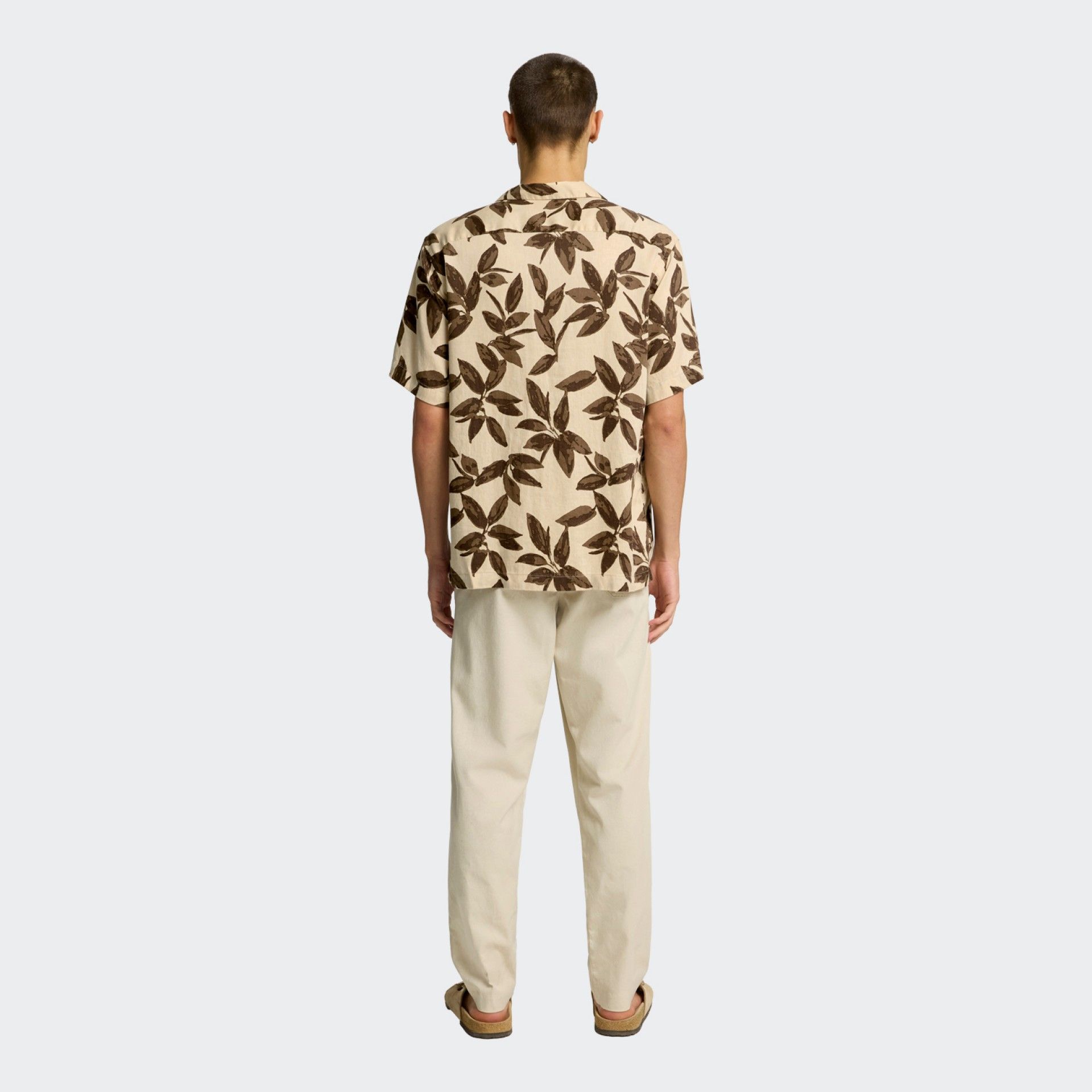 Selected Homme Slhregnoa Mix SS Resort Shirt