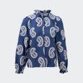 Chemise brodée Helia Paisley Polin et Moi Chemise brodée Helia Paisley Polin et Moi