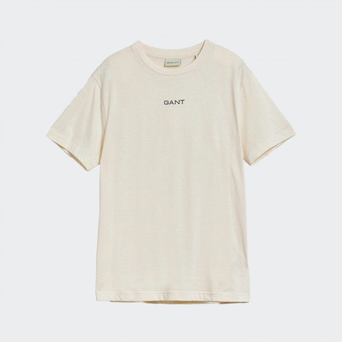 Camiseta Gant Logo Contrast