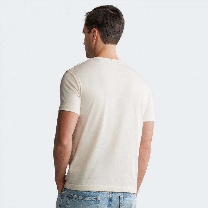Camiseta Gant Logo Contrast