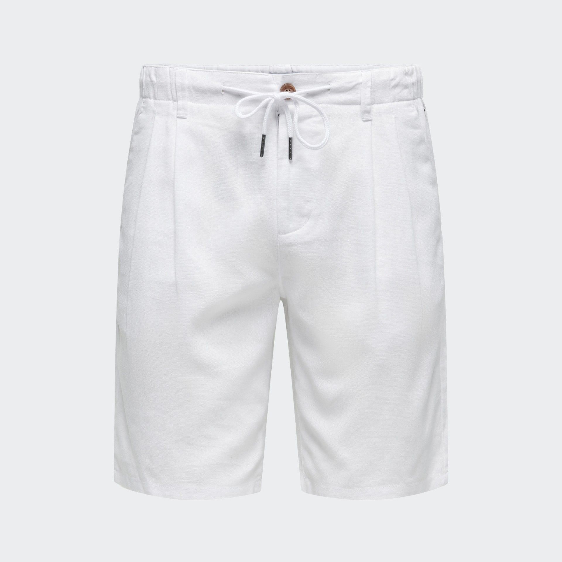 Pantalones Cortos LEO Only & Sons Blancos