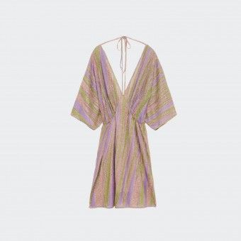 Vestido midi con mangas 3/4 M�me Road