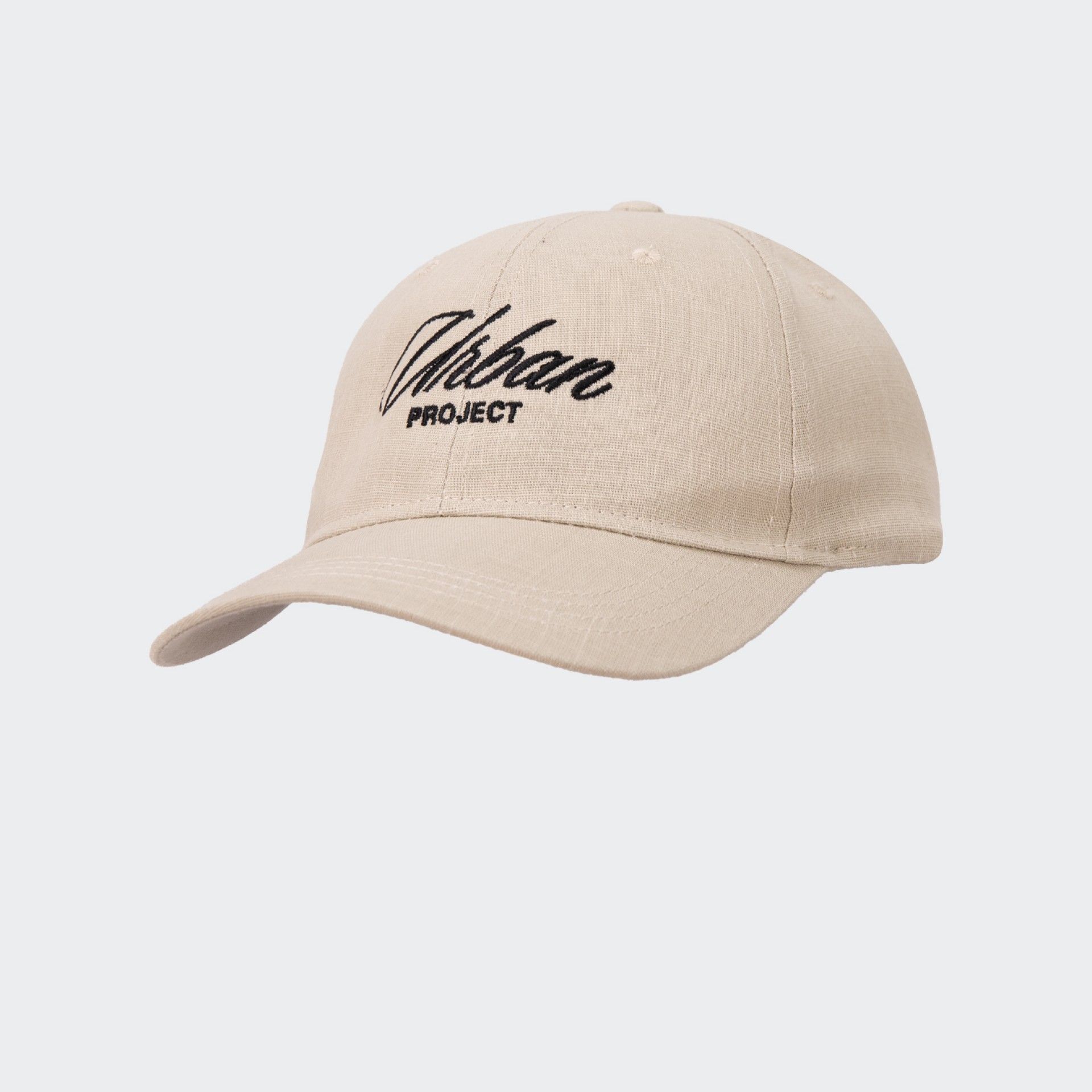 Casquette Urban Project avec logo brodé en beige