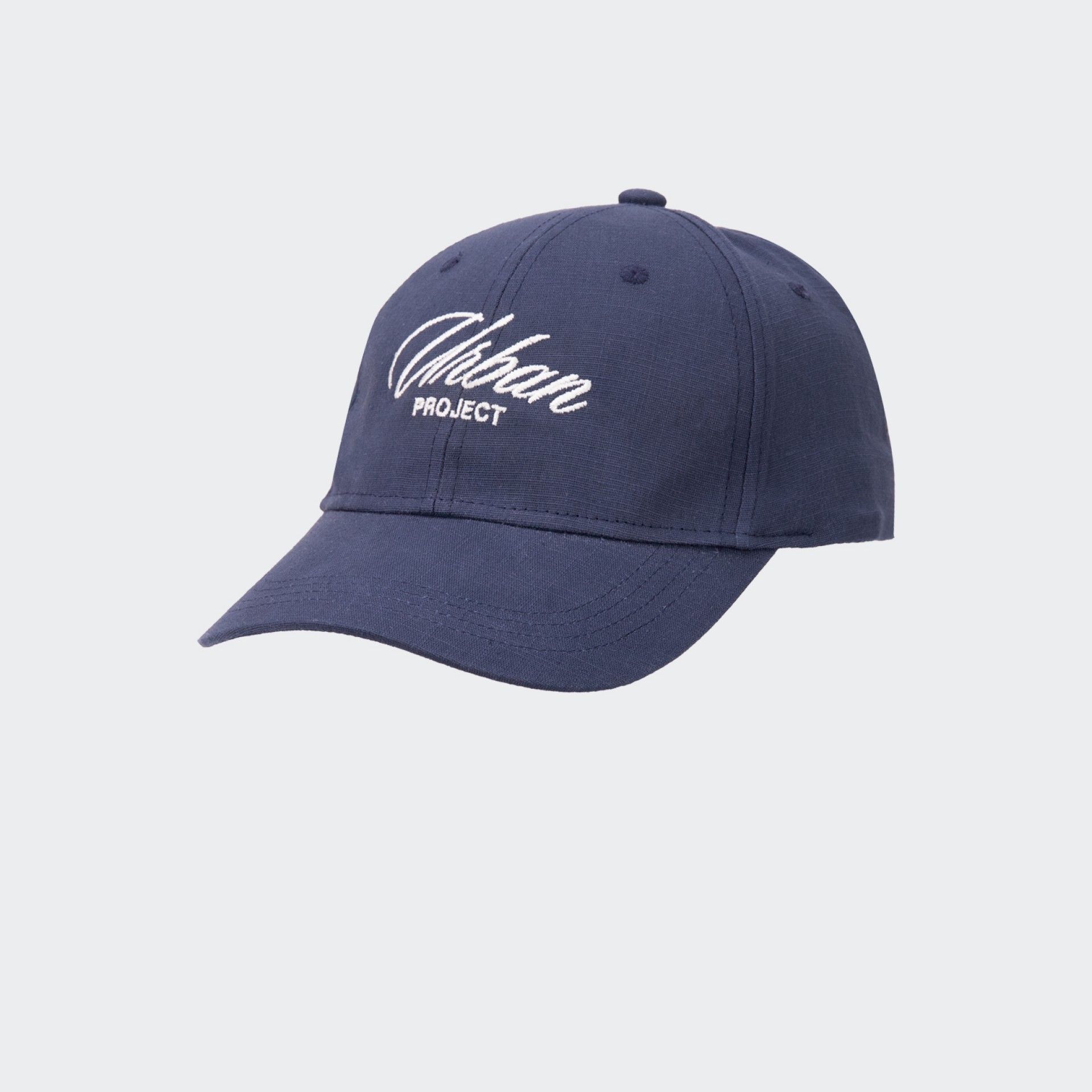 Urban Project Cap with Embroidered Logo in Navy