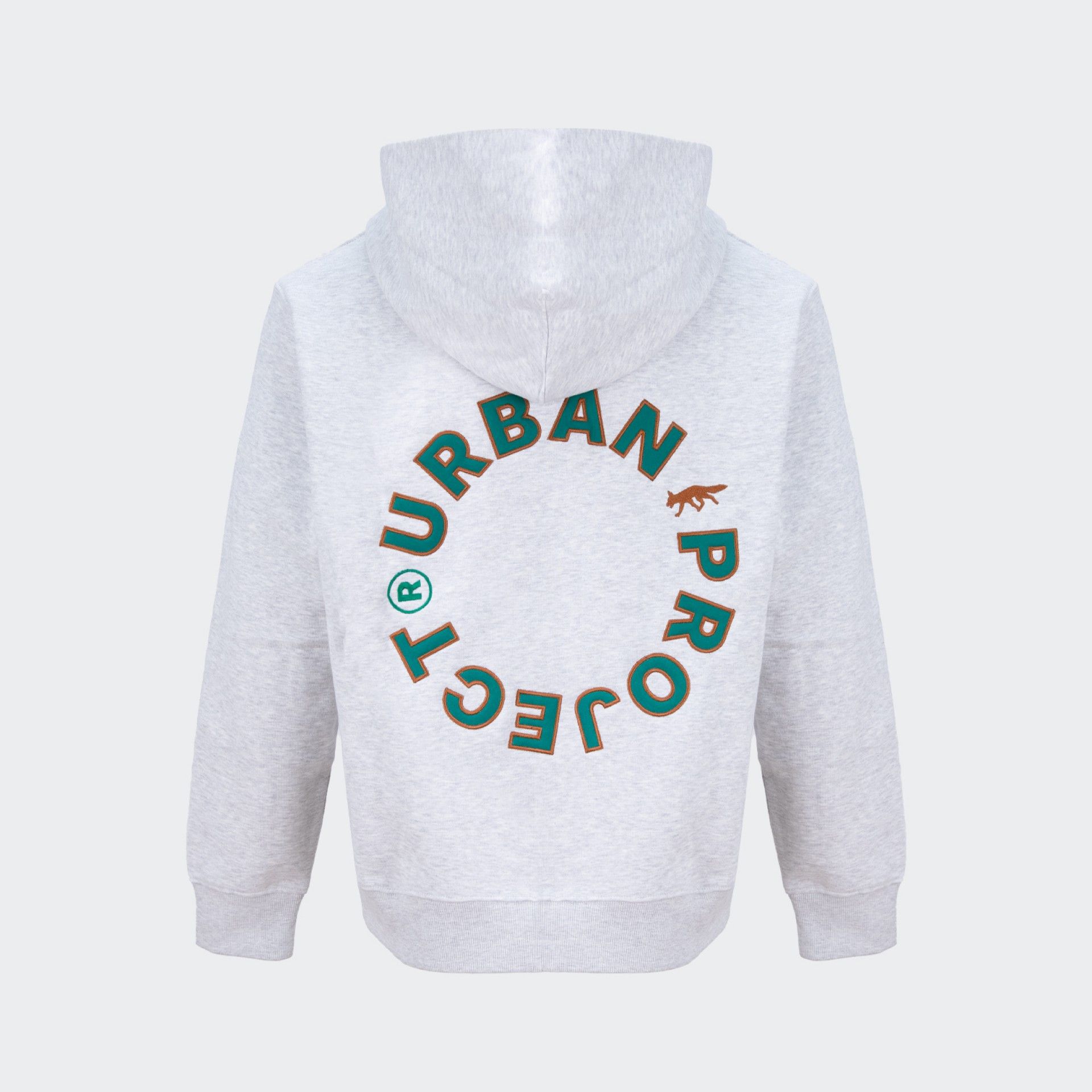 Urban Project Embroidered Loose Fit Greu Sweatshirt
