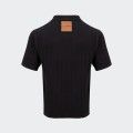 Urban Project Embroidered Knit Polo Shirt