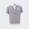 Urban Project Knitted Grey Polo