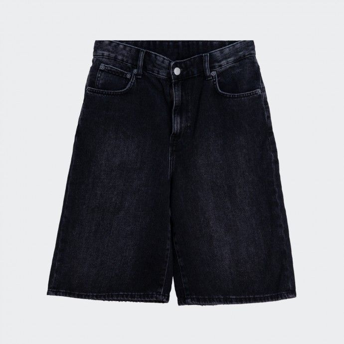 Short en Jean Noir Loose Fit Urban Project