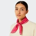Urban Project 70x70 Pink Printed Scarf