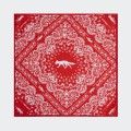 Foulard Rouge Urban Project 70x70 Imprim�