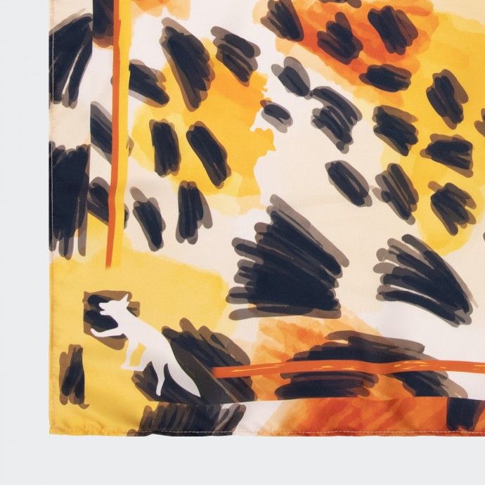 Pa�uelo Urban Project 70x70 Estampado Animal