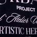 Urban Project Oversized Printed Black T-shirt Urban Project Oversized Printed Black T-shirt