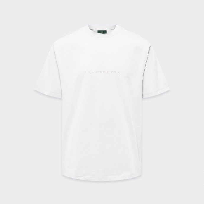 Oversize Urban Project T-shirt with Floral Print