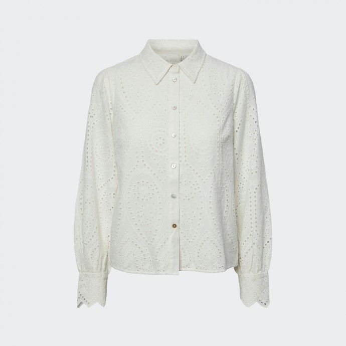 YAS English Embroidery Shirt