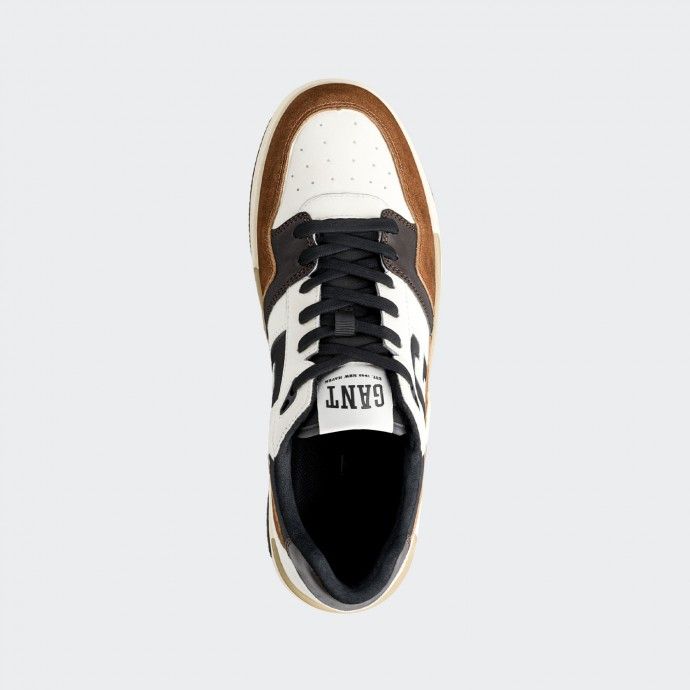 Gant Brookpal leather and suede sneakers