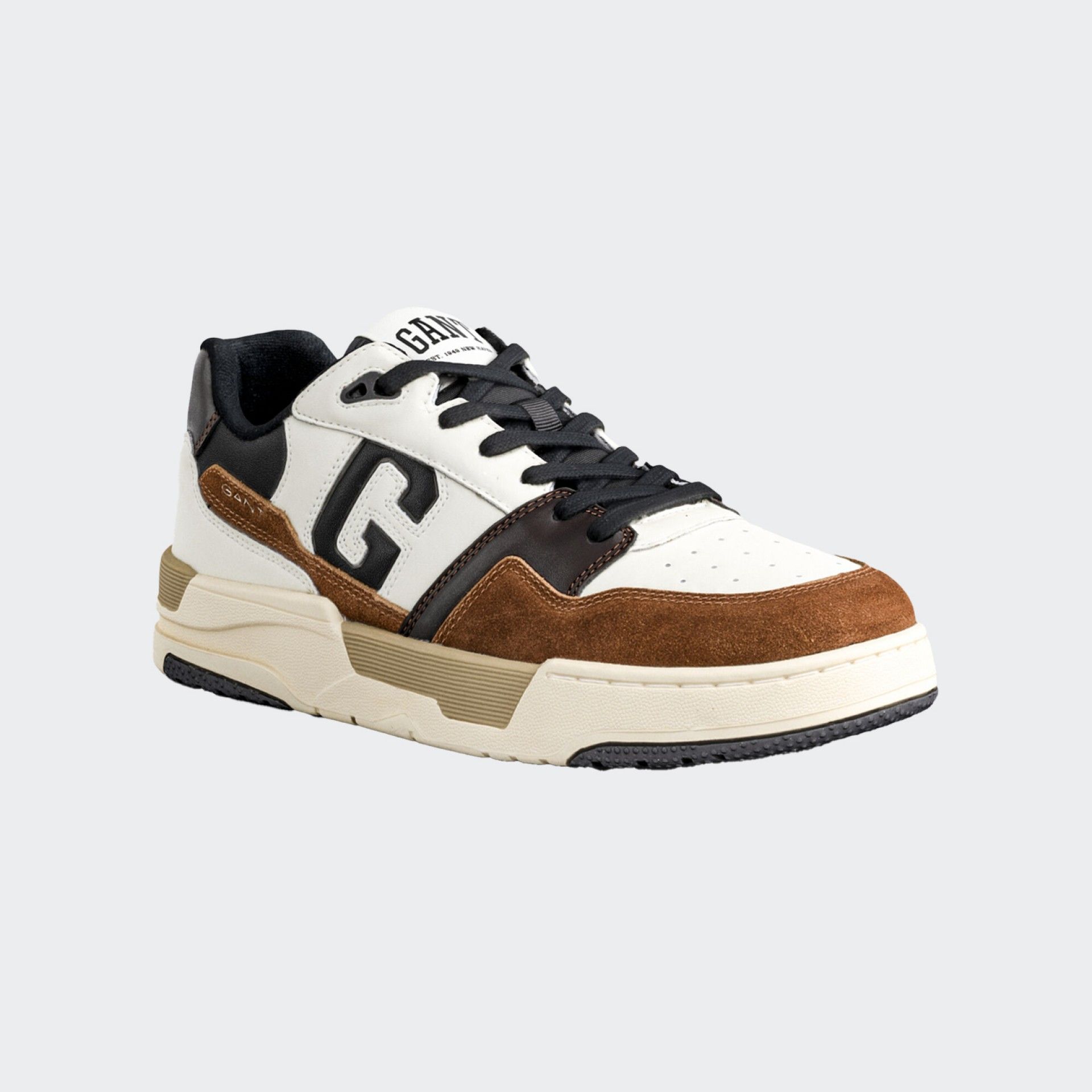 Gant Brookpal leather and suede sneakers
