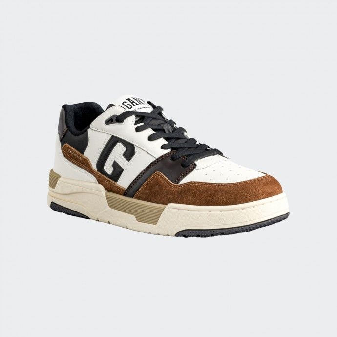Gant Brookpal leather and suede sneakers