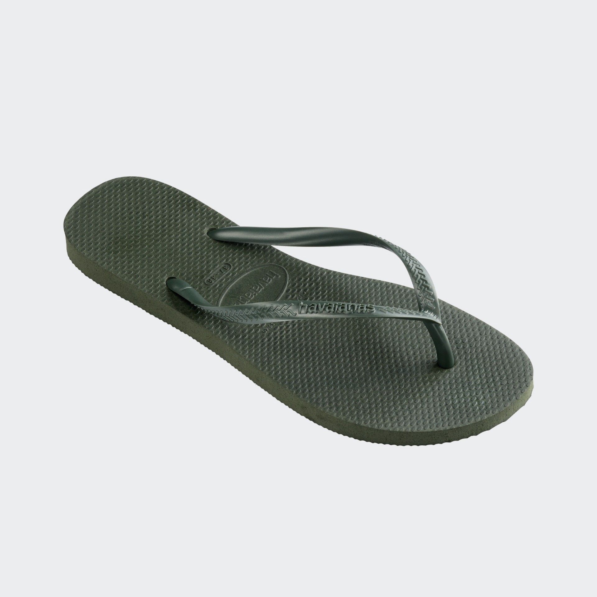 Tongs Havaianas Slim vertes