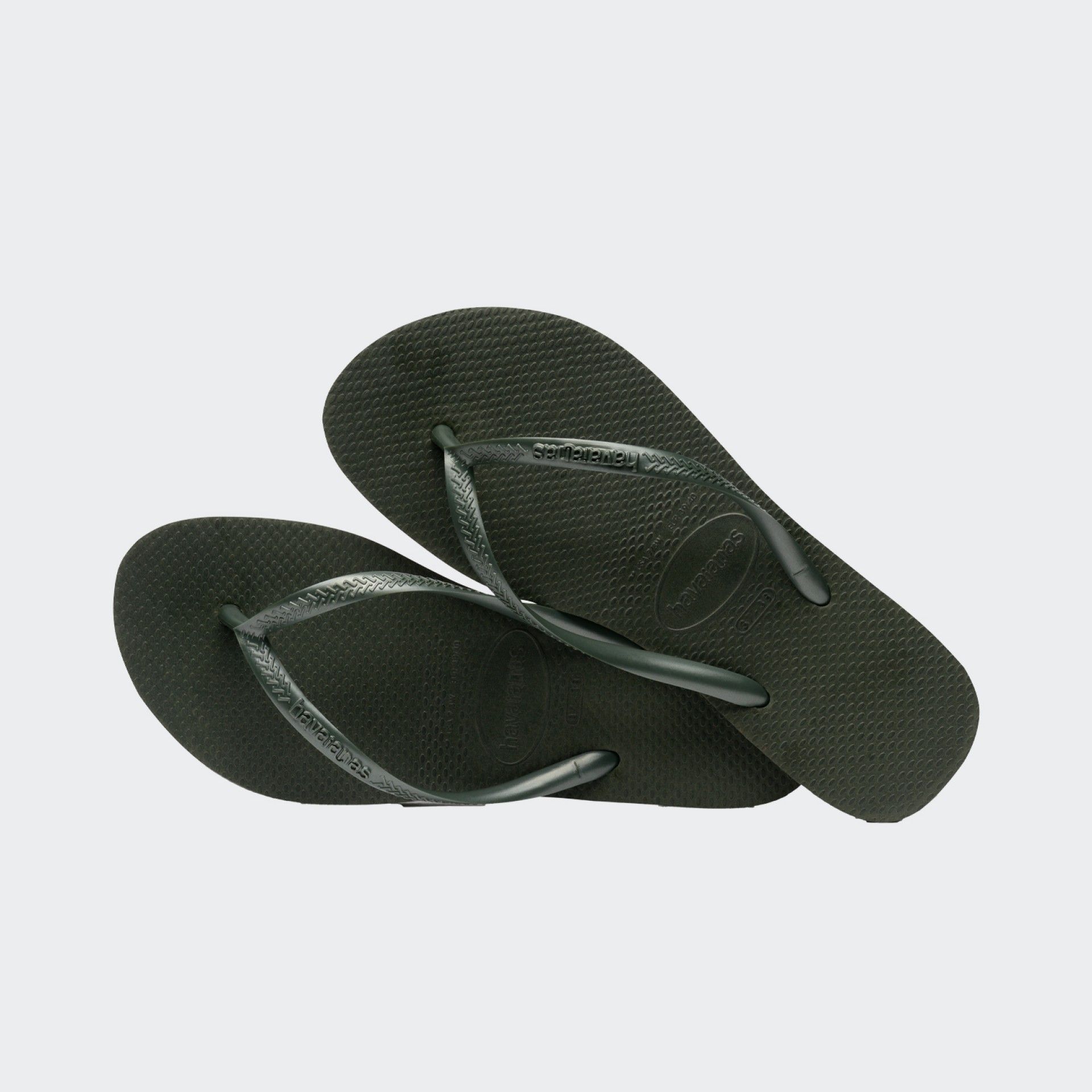 Tongs Havaianas Slim vertes