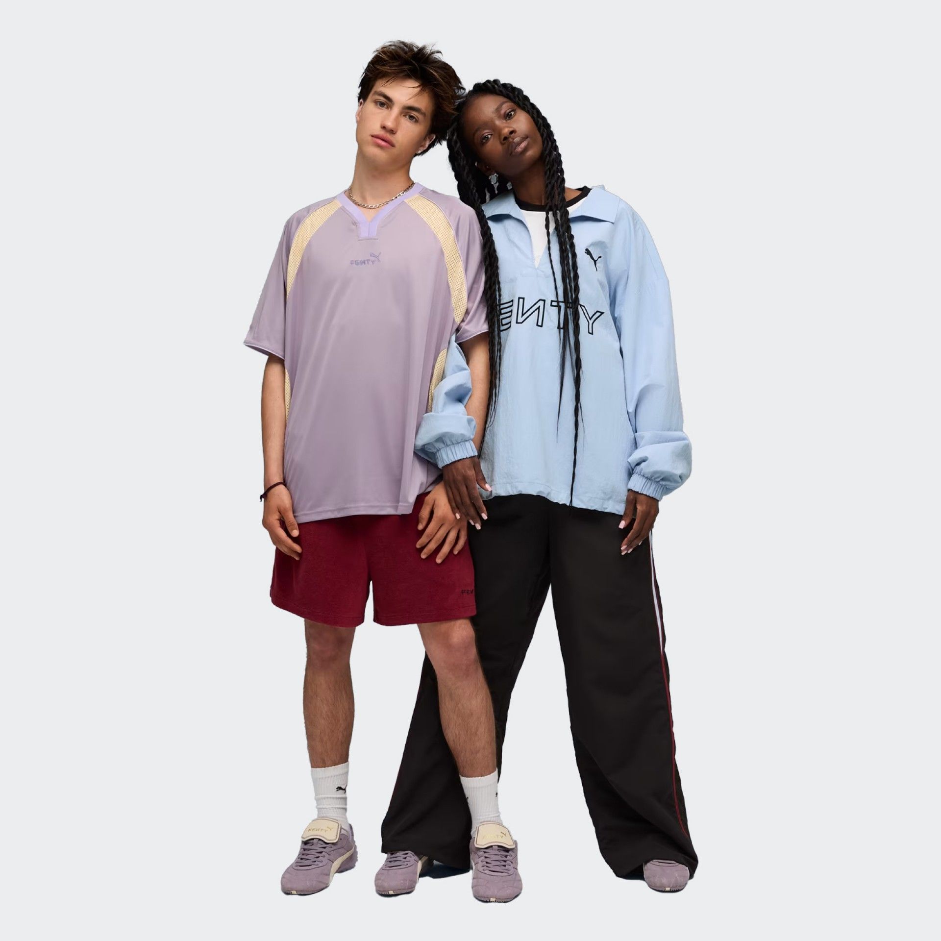 Baskets Puma FENTY x PUMA AVANTI LS en cuir et daim