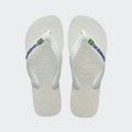 Havaianas Slim Brazil Logo Slipper White