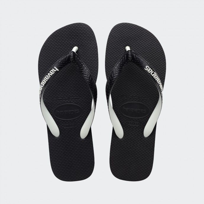 Havaianas Top Mix Black and White Slippers