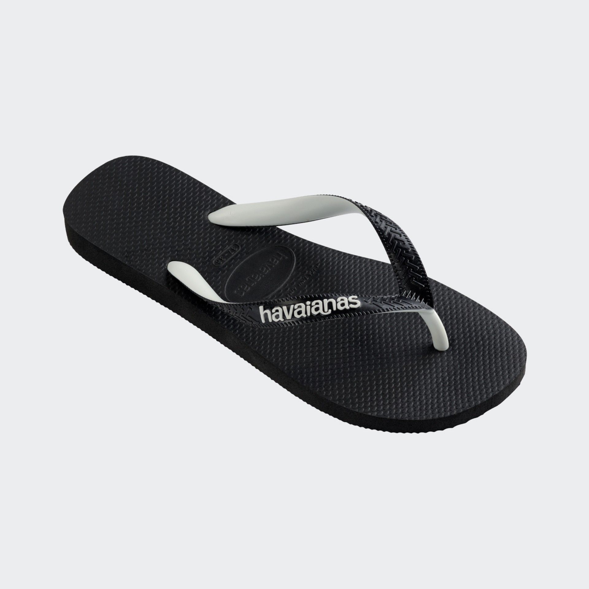 Havaianas Top Mix Chaussons Noirs et Blancs
