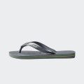 Havaianas Slim Brazil Logo Slipper Gray