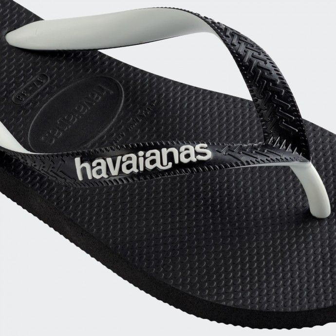 Havaianas Top Mix Black and White Slippers
