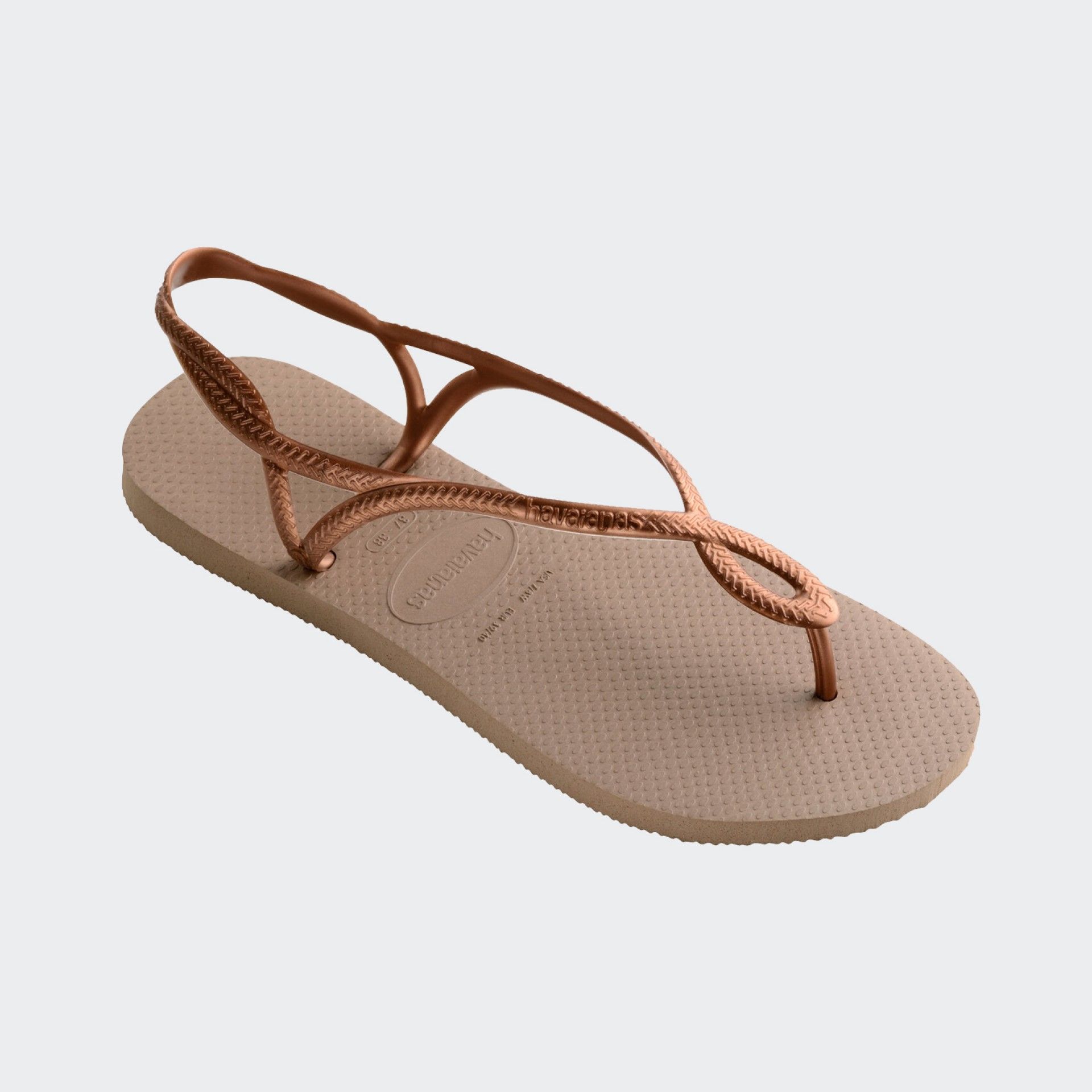 Sandalias Havaianas Luna Oro Rosa