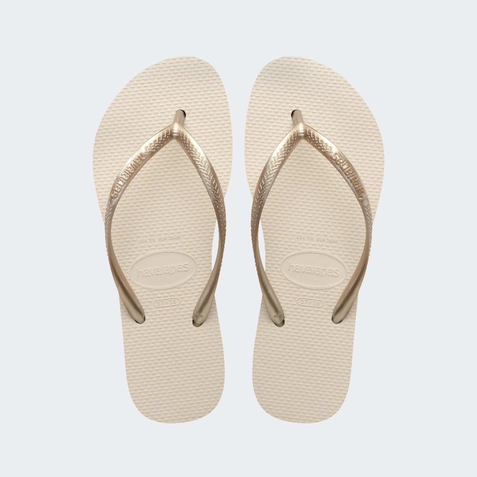 Chausson Havaianas Slim Flatform Gold