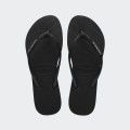 Havaianas Slim Glitter II Black Slippers
