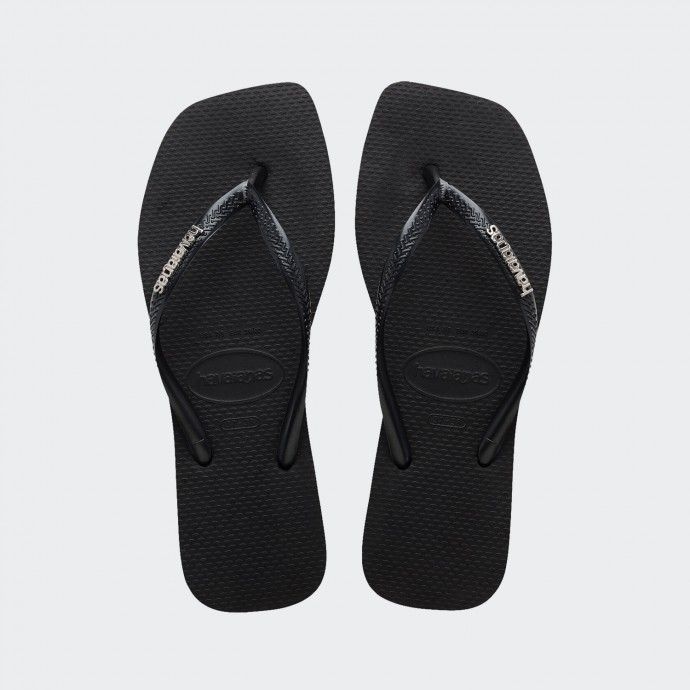 Havaianas Slim Square Black Slipper