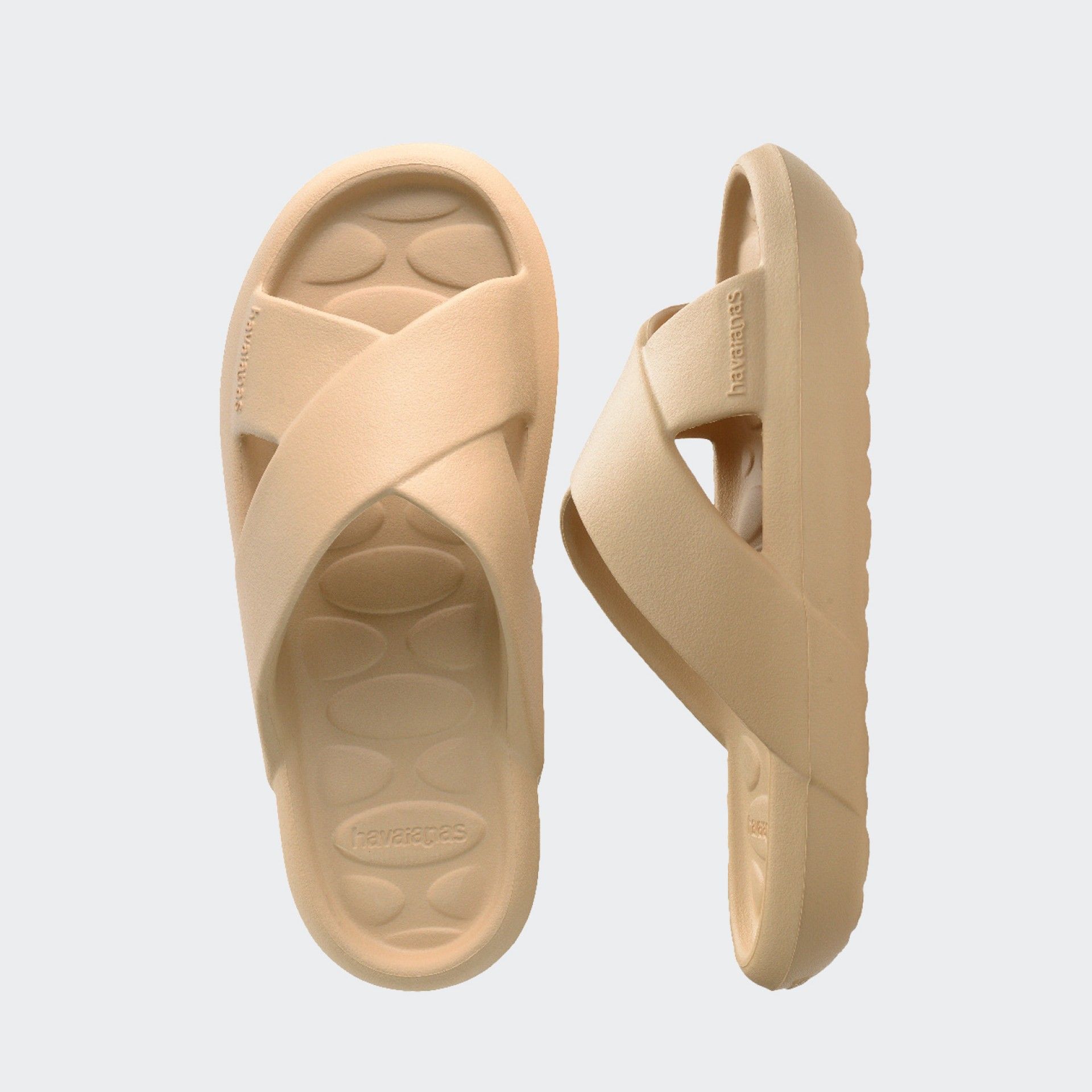 Chanclas Havaianas Slide Candy Pop Beige