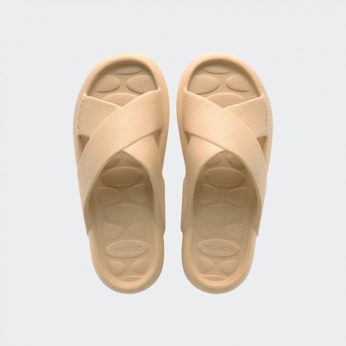 Chanclas Havaianas Slide Candy Pop Beige