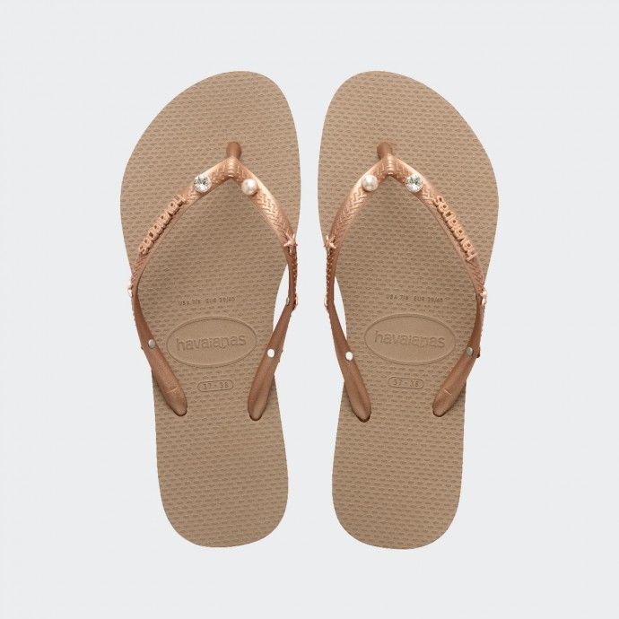 Havaianas Slim Slipper Luxury Aqua