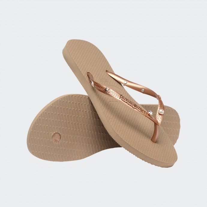 Havaianas Slim Slipper Luxury Aqua