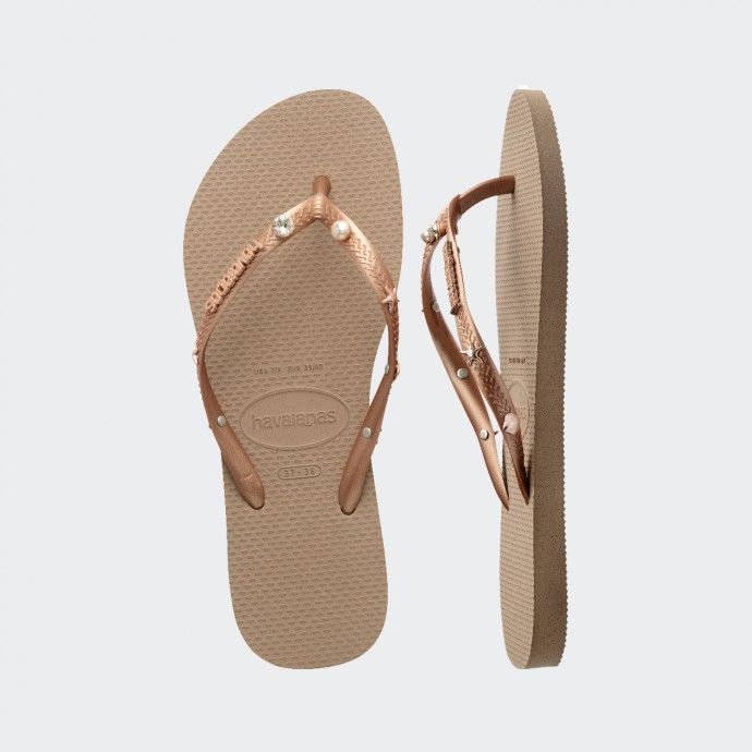 Havaianas Slim Slipper Luxury Aqua