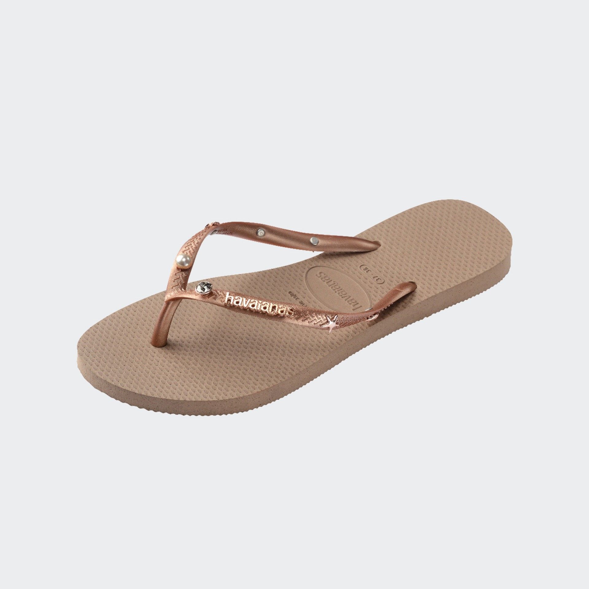 Havaianas Chanclas Slim Luxury Aqua