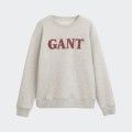 Sweatshirt com gola redonda Gant